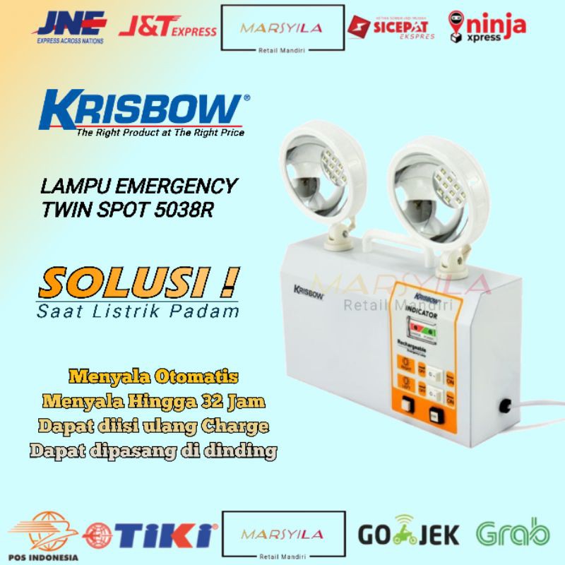 Jual LAMPU EMERGENCY LED | LAMPU DARURAT EMERGENCY | LED | CAS | CHARGE ...