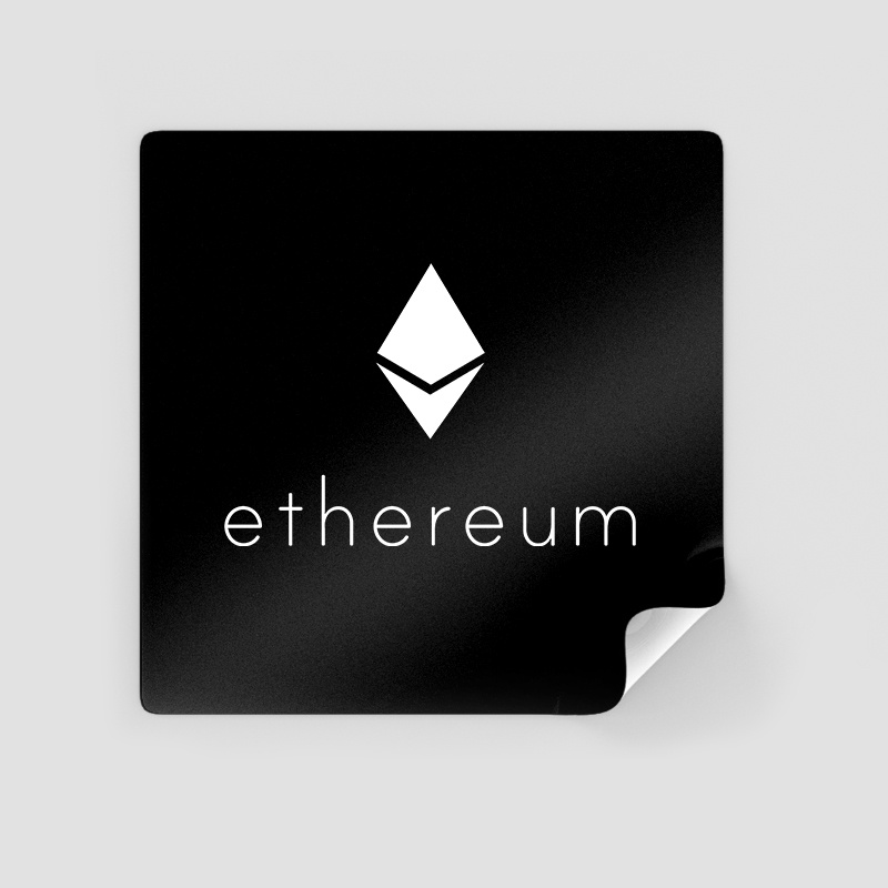 Jual Stiker Ethereum Eth Satuan Anti Air | Shopee Indonesia