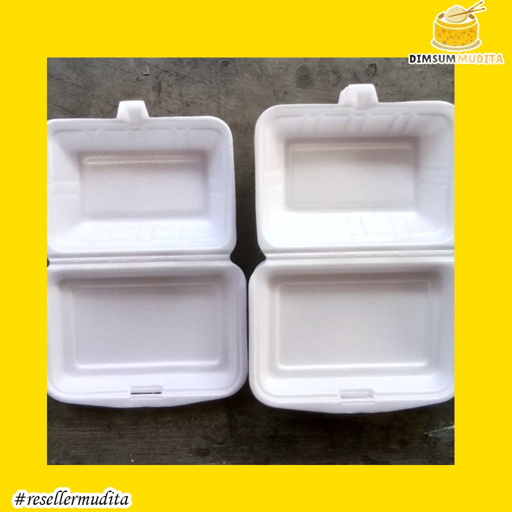 Jual Styrofoam Kecil Kotak Makan Box Nasi Bubur Ayam Geprek Foam Gabus Per Pcs Shopee Indonesia