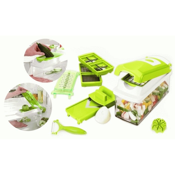 Jual Nicer Dicer Plus Alat Pemotong Sayur Buah Serbaguna Shopee