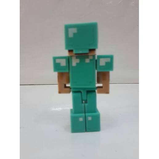 Jual Action Figure minecraft Steve with Diamond Armor mojang