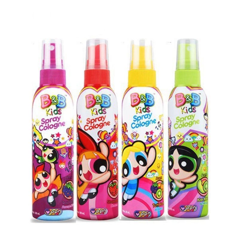 Jual B&B Kids Spray Cologne Powerpuff Girls 60ML 100ML | Shopee Indonesia