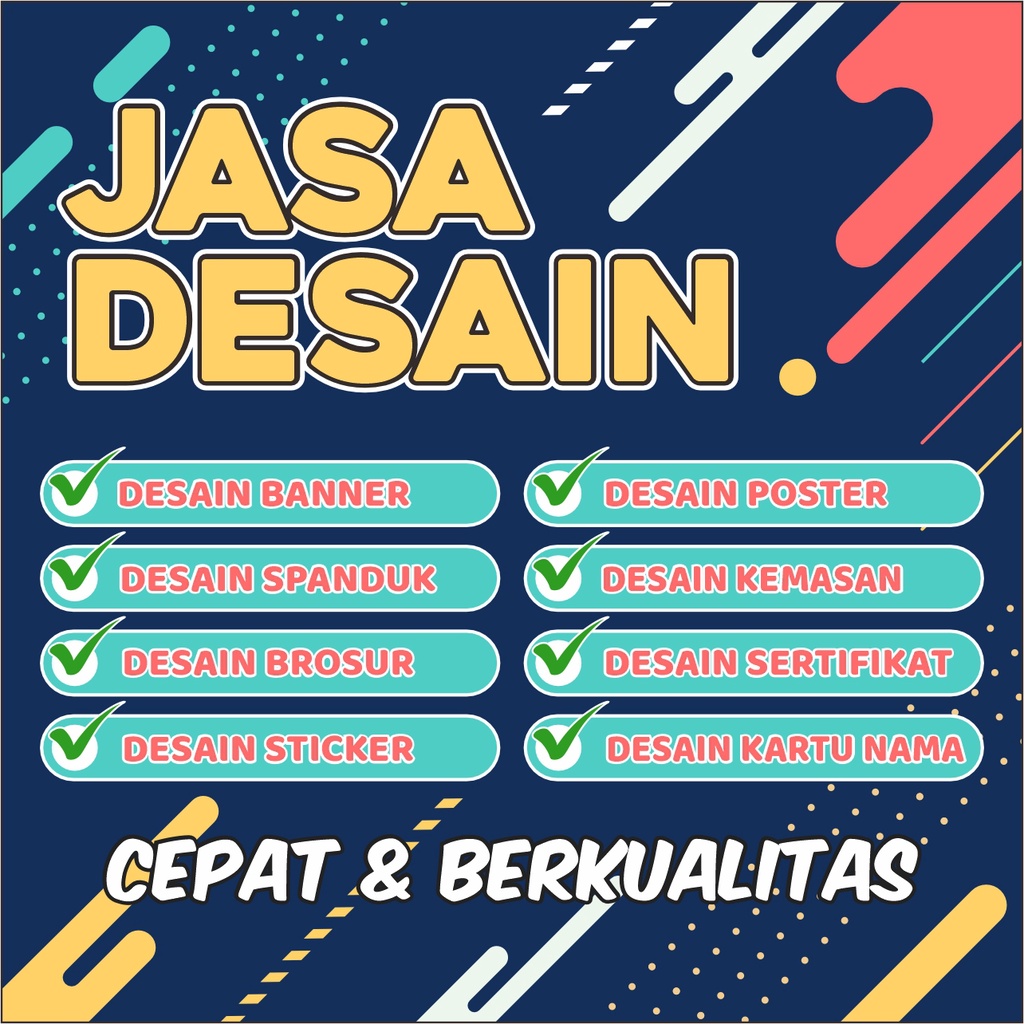 Jual JASA DESAIN GRAFIS DESAIN BANNER SPANDUK SERTIFIKAT BROSUR KEMASANAN STICKER DLL