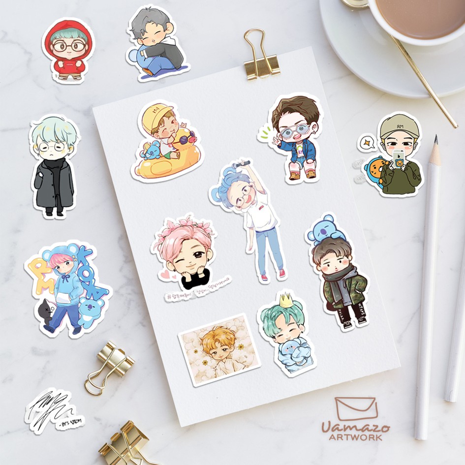 Jual Sticker Idol / Sticker Pack / Sticker Tumblr / Sticker Aesthetic ...