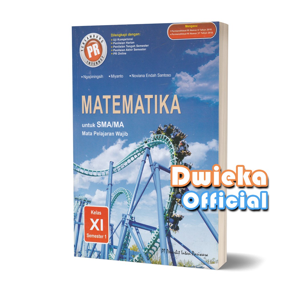 Jual Buku LKS PR Wajib SMA Kelas 11 Matematika Semester 1 Intan ...