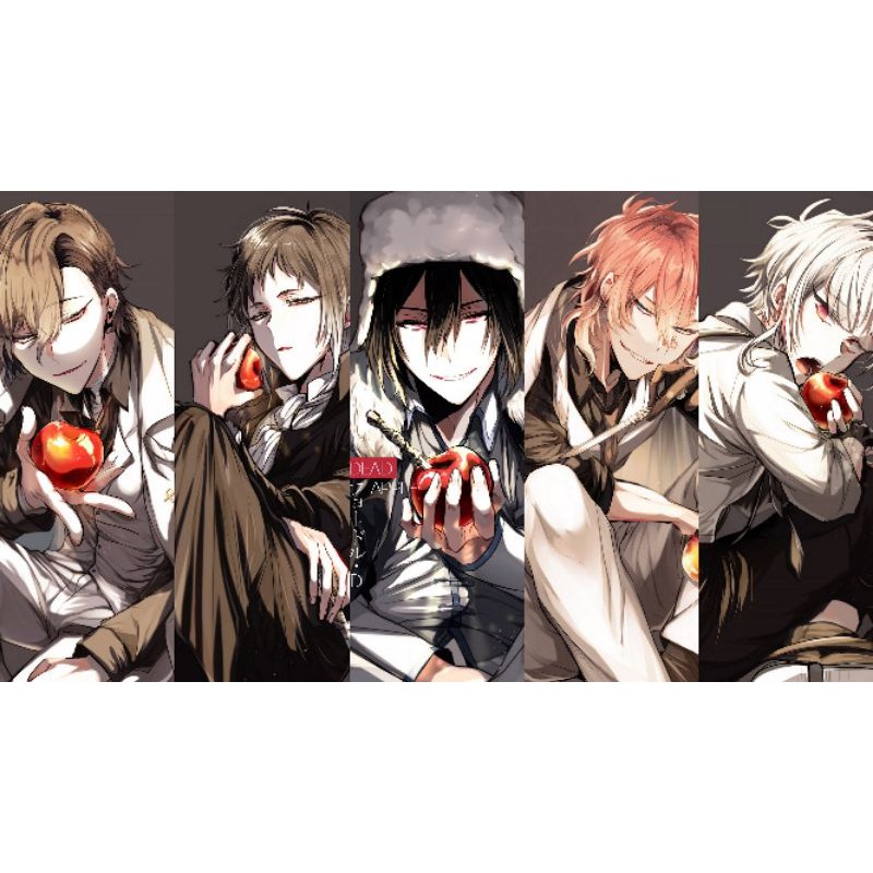 Jual poster Bungou stray dogs glossy Sticker A4 | Shopee Indonesia