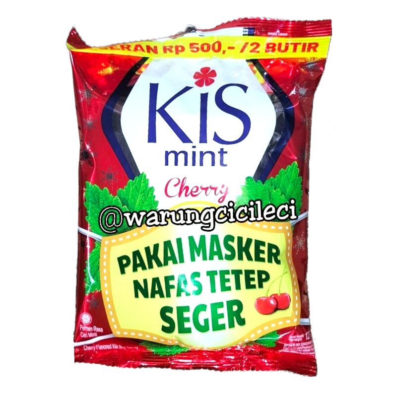 Jual Permen Kis Mint Cherry 125g Shopee Indonesia 