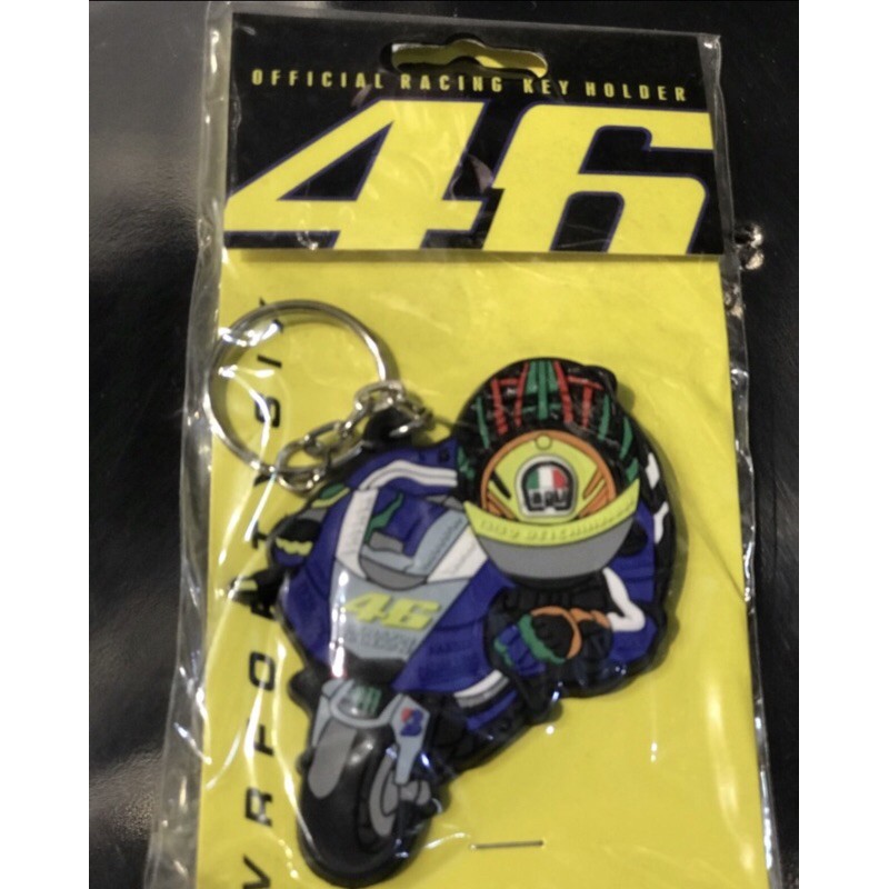 Jual Keychain Rubber VR46 Gantungan kunci Valentino Rossi Shopee