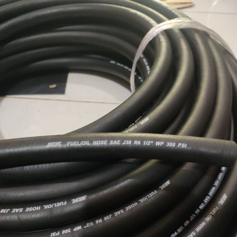 Jual selang bensin solar oil NCR fuel hose SAE j30 R6 1/2, (ID 12,7mm ...