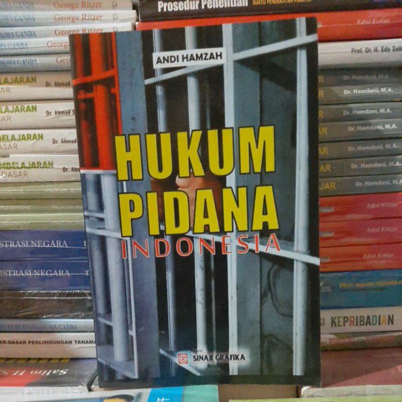 Jual Hukum Pidana Indonesia Penulis Andi Hamzah Shopee Indonesia