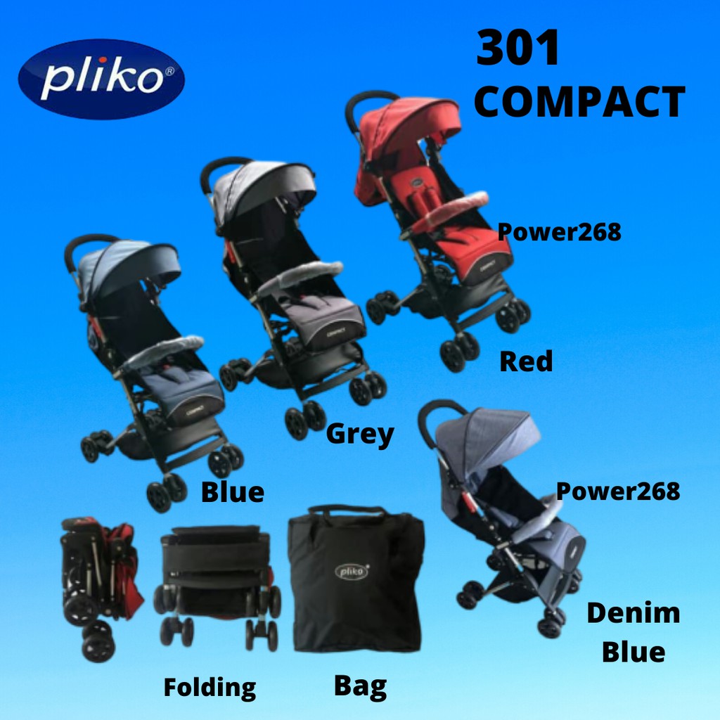 Stroller pliko cheap 301 compact