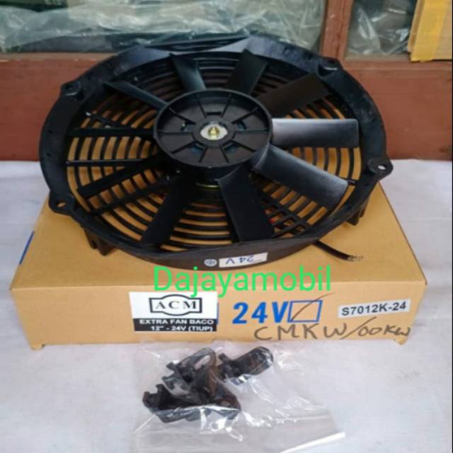 Jual KIPAS RADIATOR KIPAS MOTOR FAN 24V 80WATT 12INCHI BEST SELLER ...