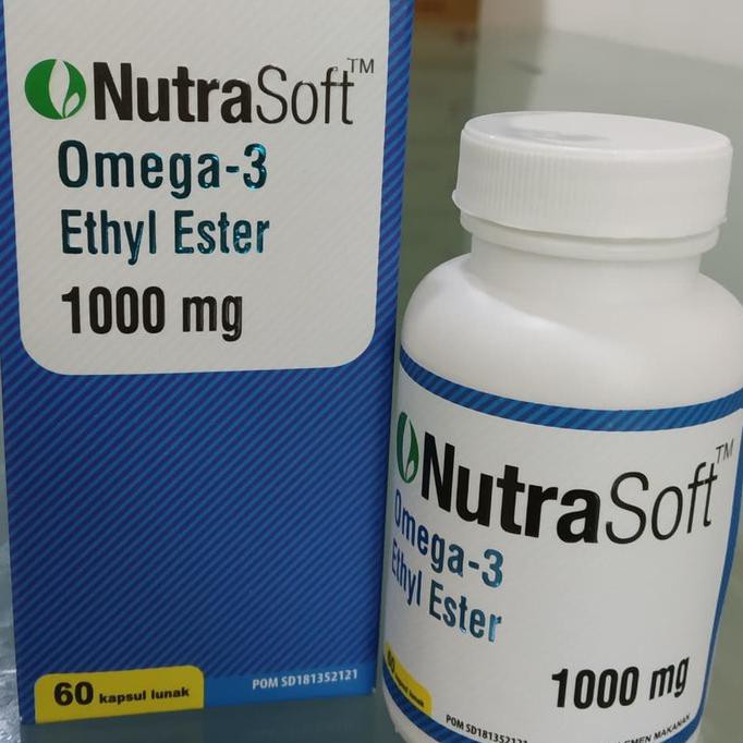 Jual [BISA BAYAR DITEMPAT] NUTRASOFT Omega 3 Ethyl Ester 1000mg LIMITED EDITION Kode 985