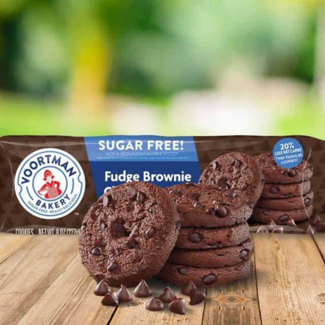 Jual Voortman Bakery Sugar Free Fudge Brownies Chocolate Chip Almond