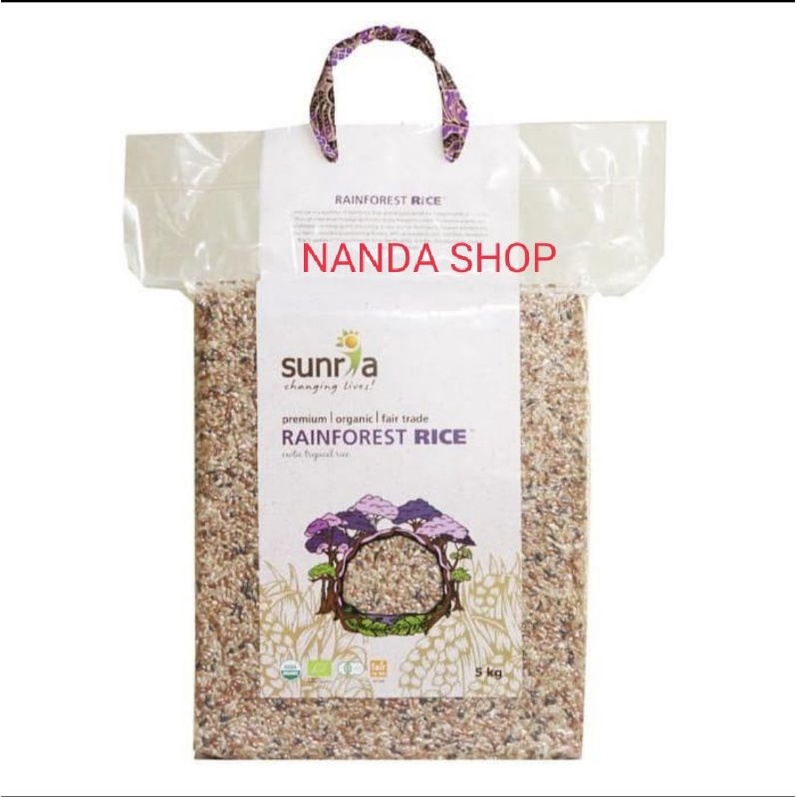 Jual SUNRIA Rainforest rice 5kg beras mix | Shopee Indonesia