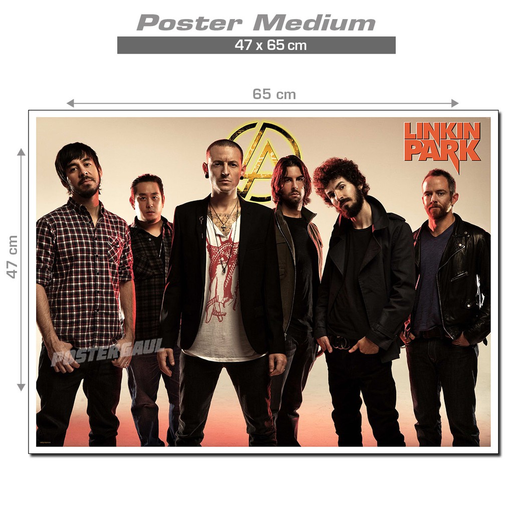 Jual Poster Medium LINKIN PARK #FJP353 - ukuran 47 x 65 cm | Shopee ...