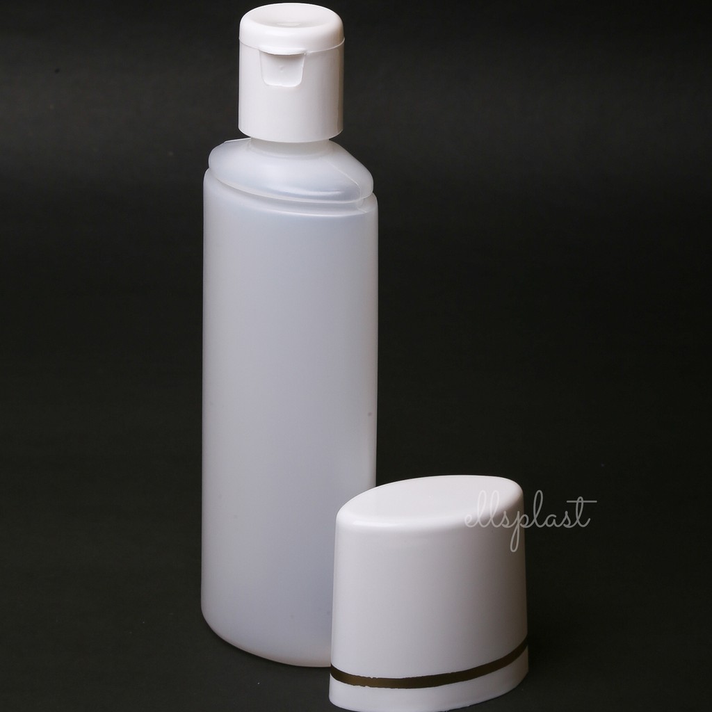 Jual BOTOL PUTRI 100 ML NATURAL TUTUP PUTIH LIST GOLD / BOTOL SABUN 100 ...