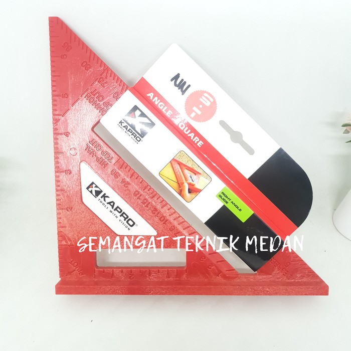 Jual 444 KAPRO ANGLE SPEED RAFTER SQUARE PENGGARIS SEGITIGA SIKU 444 ...