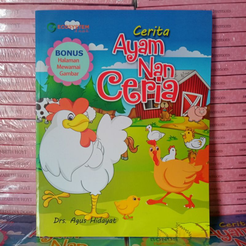 mewarnai gambar ayam