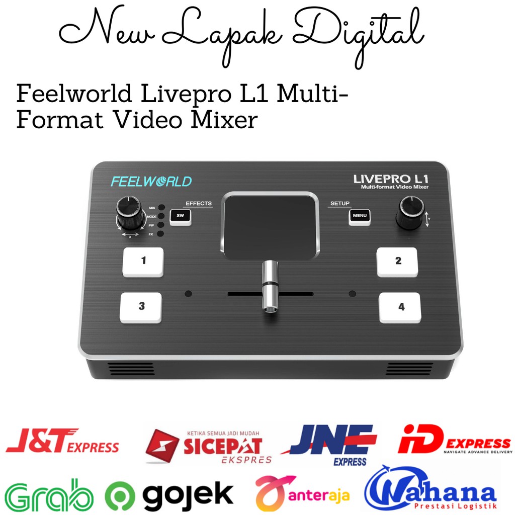 Jual Feelworld LIVEPRO L1 Multi-format Video Mixer 4 HDMI Inputs ...