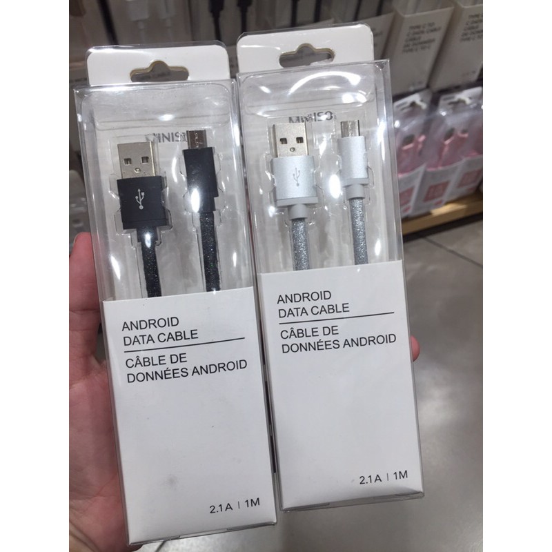 Jual android data cable miniso | Shopee Indonesia