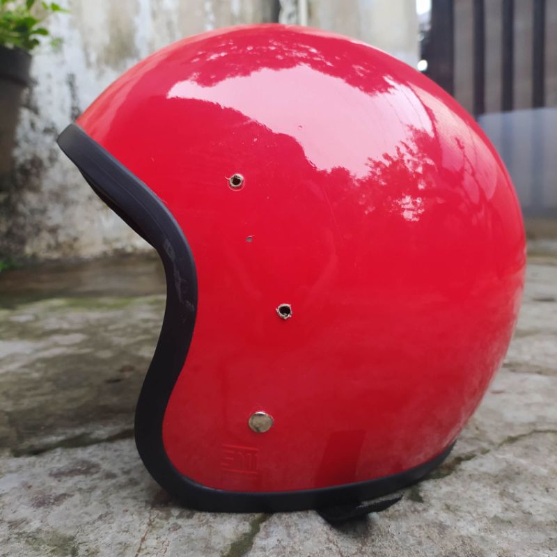 Jual Helm Retro Model Jadul Helm Half Face Shopee Indonesia