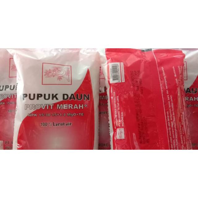Jual PUPUK NPK MEROKE PROVIT MERAH Kemasan asli 500gr | Shopee Indonesia