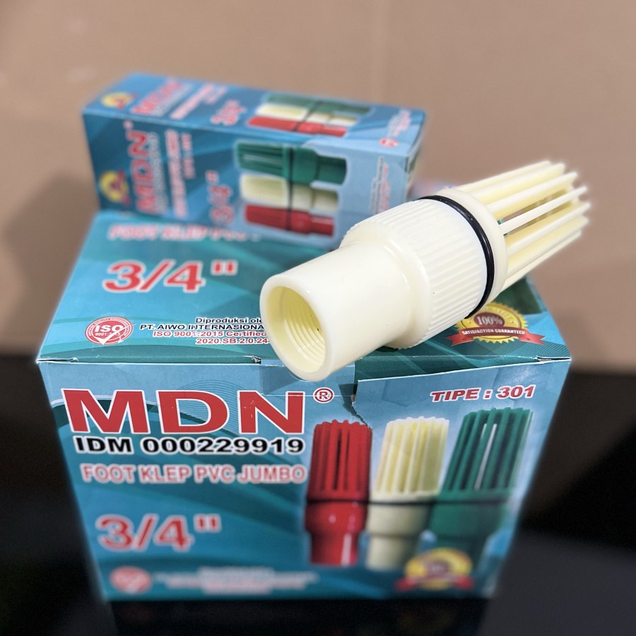 Jual Foot Klep PVC 3/4