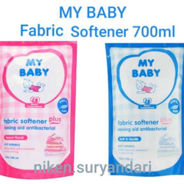 Jual My Baby Fabric Softener 700ml 700 Ml Soft & Gentle Biru / Sweet ...