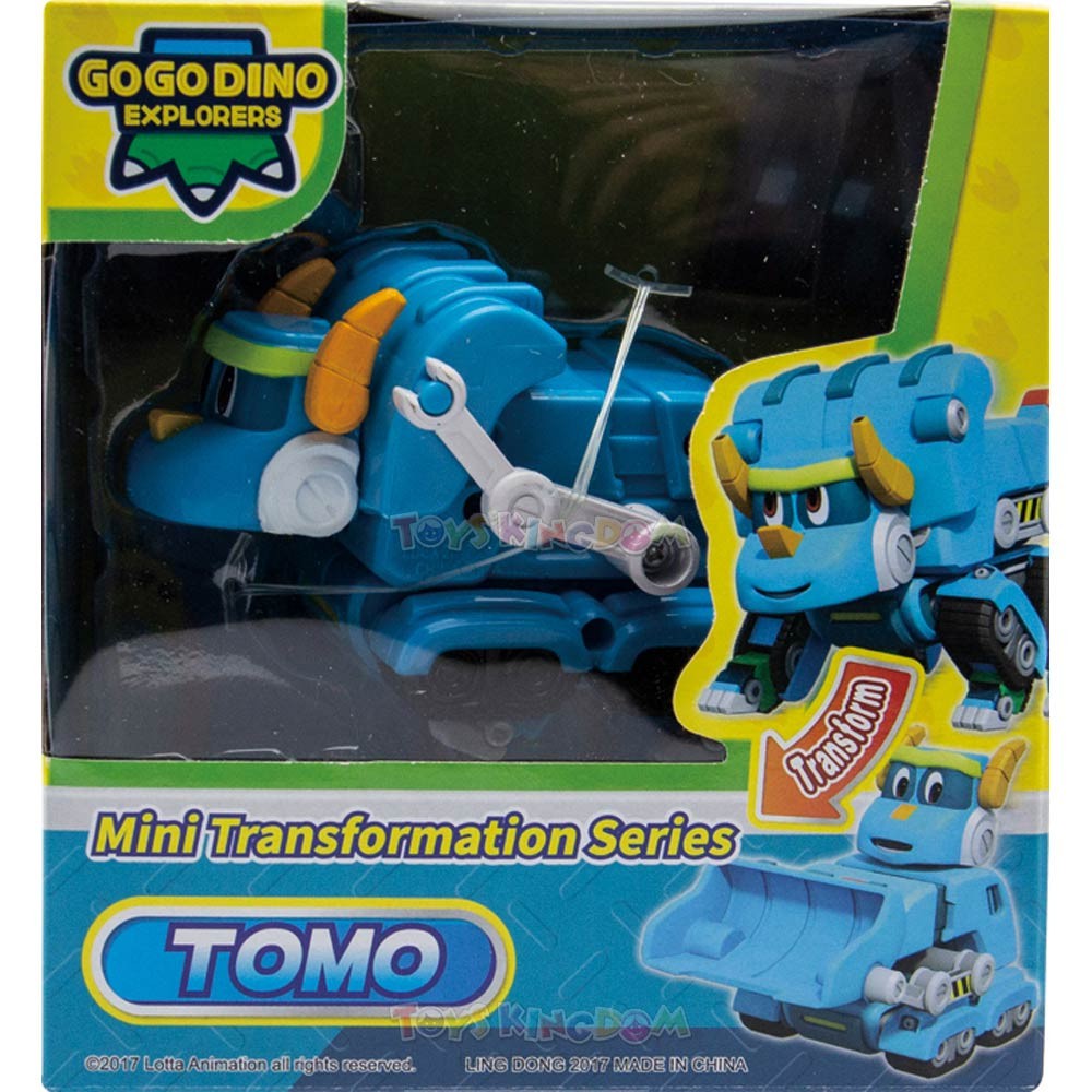 Jual GoGo Dino Explorers Mini Transforming Dinosaur Robot Car | Shopee ...