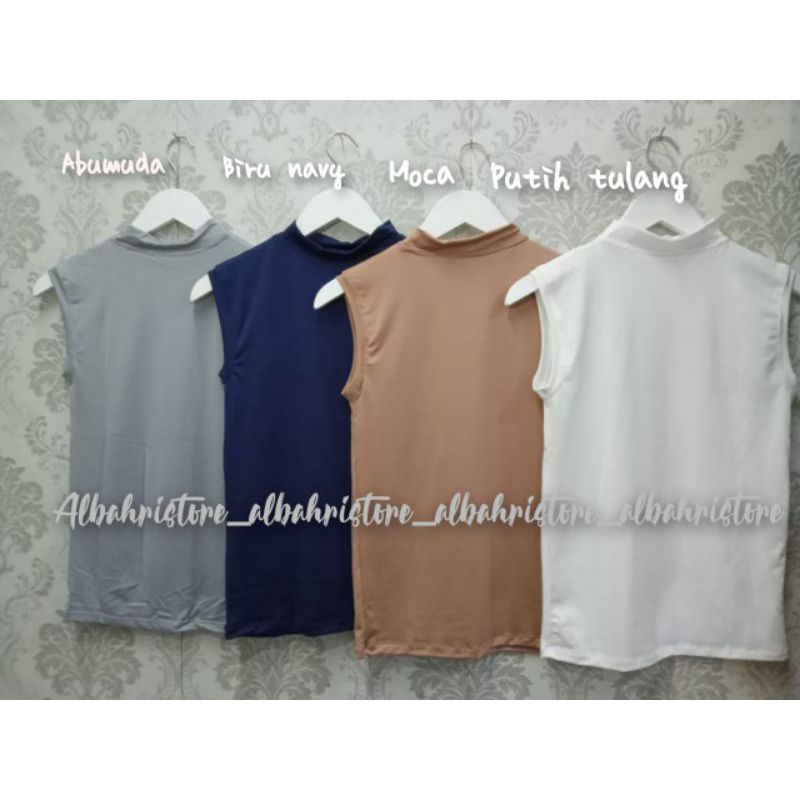 Jual Manset Buntung / Basic Sleeve Less/Inner Dress Tanpa Lengan/Inner ...