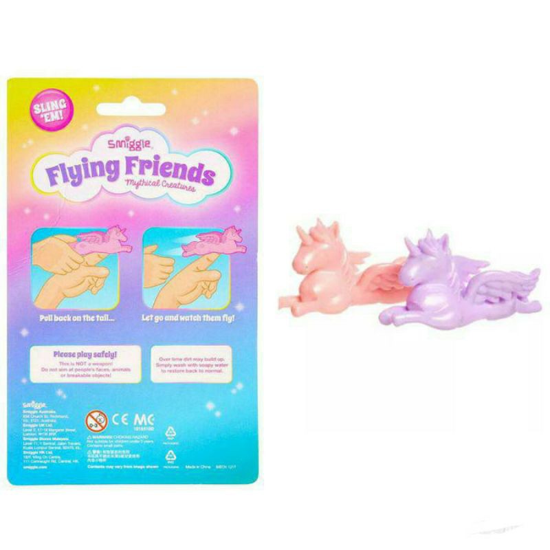 Jual Smiggle Mythic Flying Friends - Mainan Anak Smiggle Unicorn ...