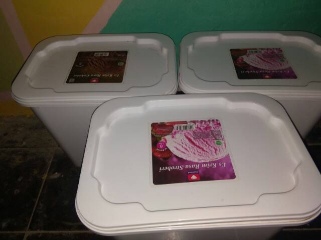 Jual EMBER / BOX ES KRIM / STORAGE 8 L ² (TANGAN PERTAMA) | Shopee ...