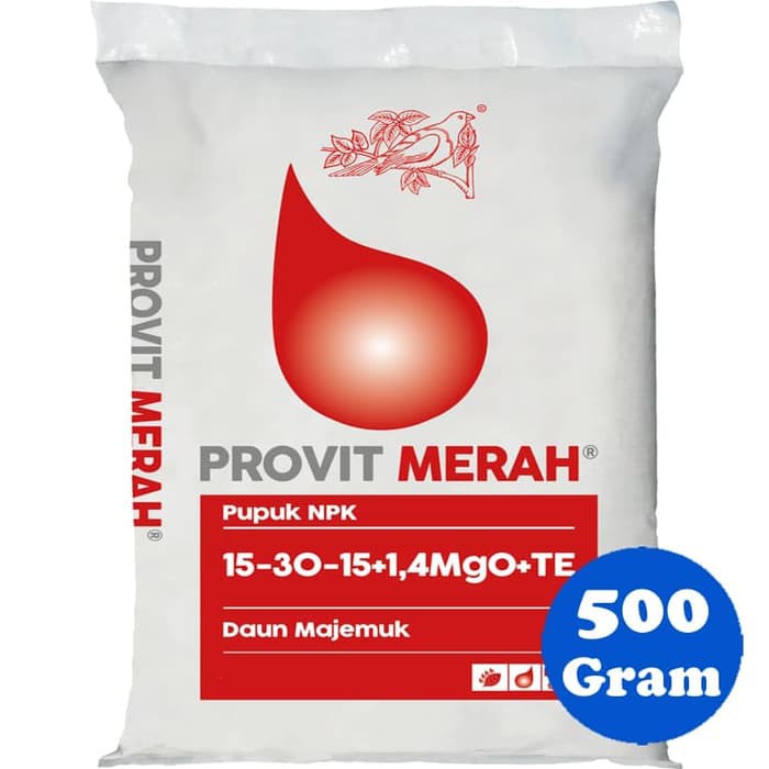 Jual Pupuk Meroke PROVIT MERAH Kemasan Original Pack 500 Gram | Shopee ...