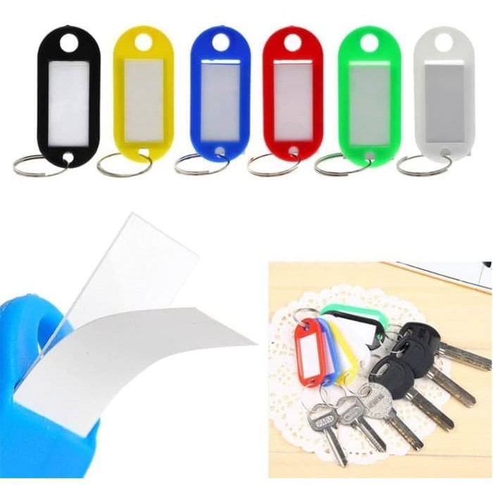 Jual Gantungan kunci dengan label nama | Shopee Indonesia