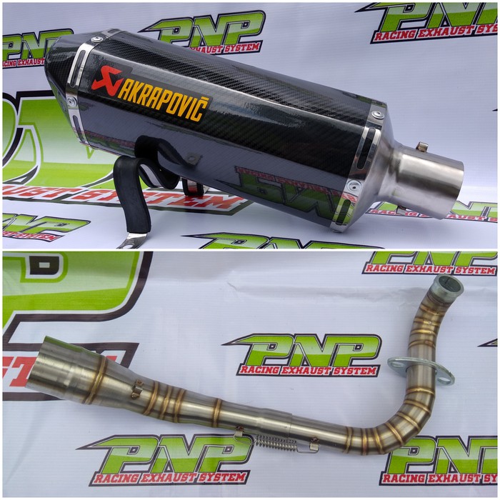 Jual Knalpot Racing AKRAPOVIC Layang HONDA PCX NMAX AEROX XMAX LEXY ...