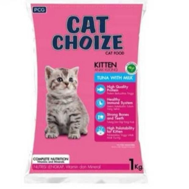 Jual Update Cat Choize Kitten 1kg Tuna/Salmon Makanan anak kucing ...