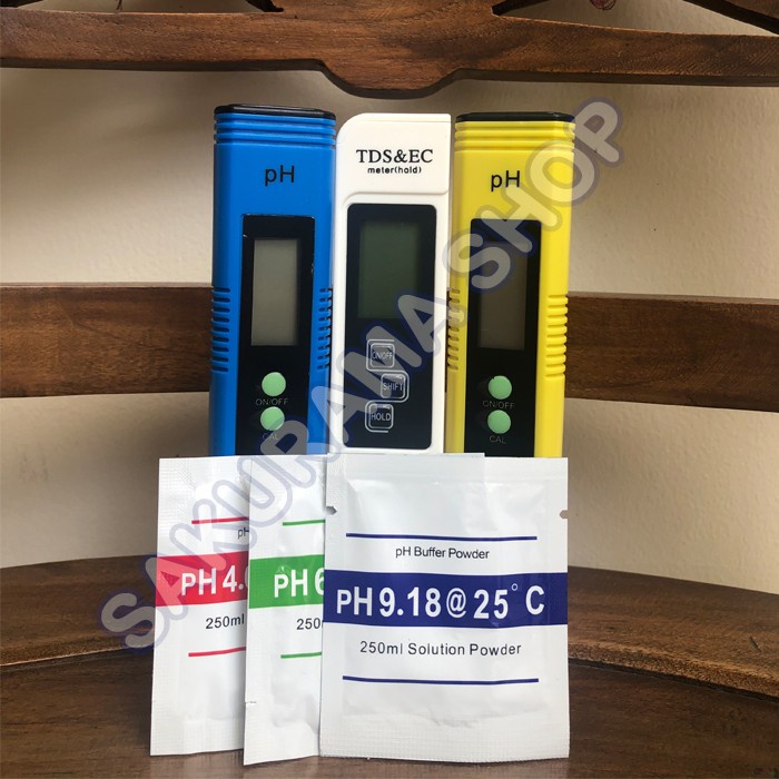 Jual Ph Meter Auto Dan Tds Ec Meter Alat Ukur Air Hidroponik Digital Biru Shopee Indonesia