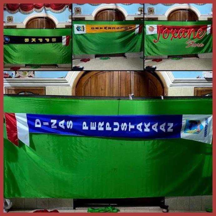 Jual Joxane Store Bendera Umbul Umbul Custom Eceran Desain Logo Dan Warna Shopee Indonesia