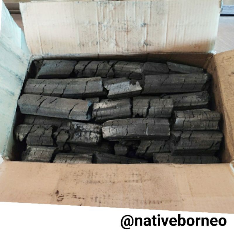 Jual 10KG Arang Briket Serbuk Kayu (Grade B) - Sawdust Briquette ...