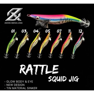 Cheap Luminous Bait Squid Hook 2.0g 2.5g 3.0g 3.5g Wooden Shrimp