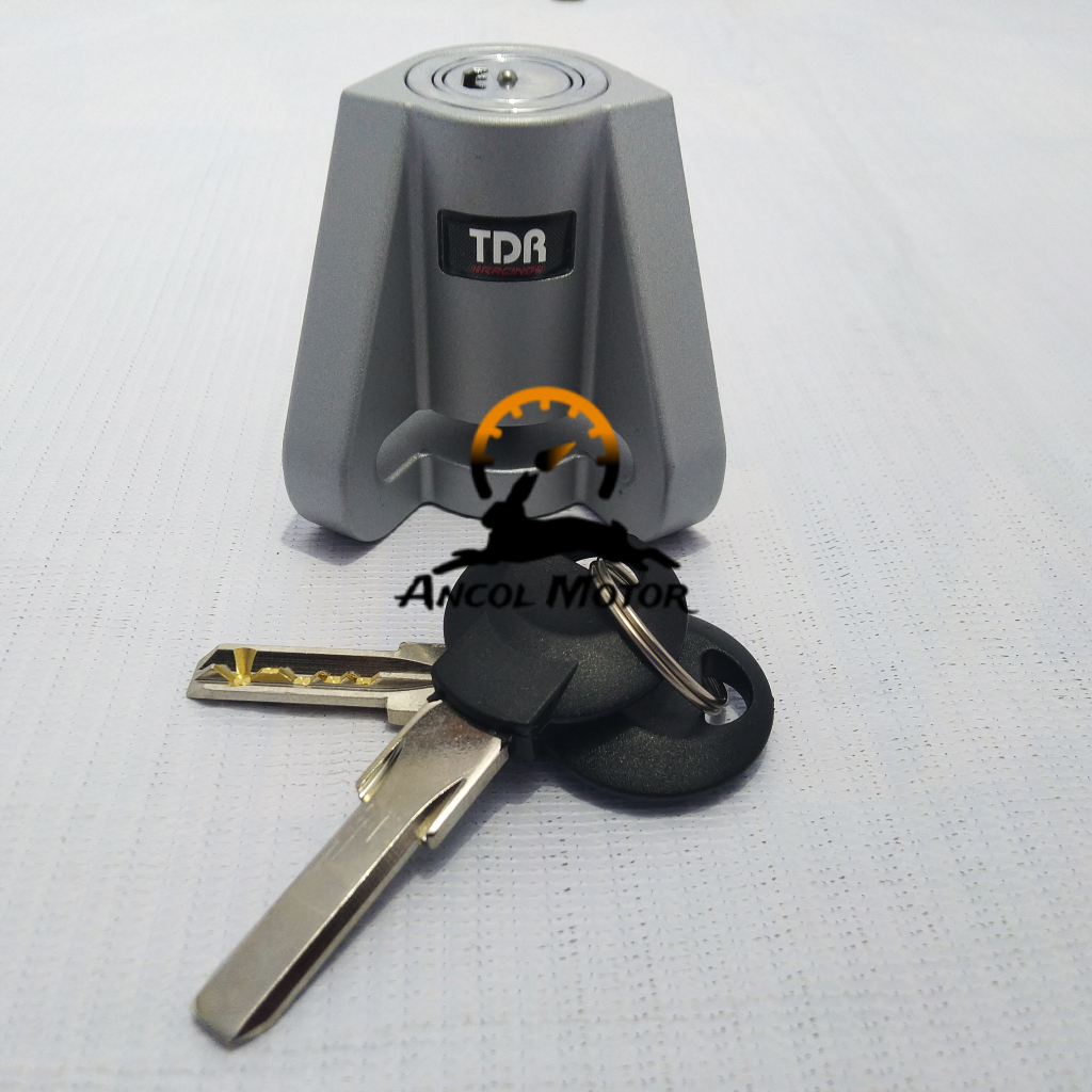 Jual Kunci Cakram TDR Gembok Besi Baja Kuat Awet Piringan Motor Disc ...