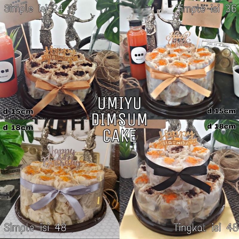 Jual Dimsum Cake Halal Umiyu Cake Siomay Tart Ayam Kue Ulang Tahun