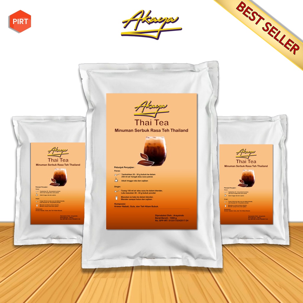 Jual THAI TEA POWDER PREMIUM 500gr - Bubuk Minuman | Shopee Indonesia