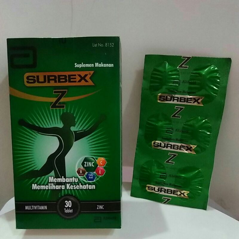 Jual Surbex Z isi 6 tablet | Shopee Indonesia