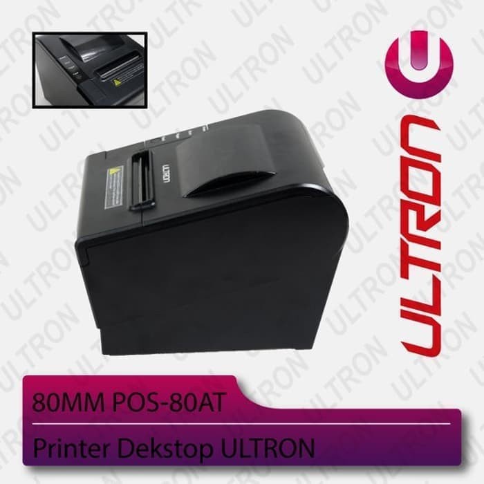 Jual THERMAL POS PRINTER 80 mm ULTRON ULT-80AT USB AUTO CUTTER HIGH ...