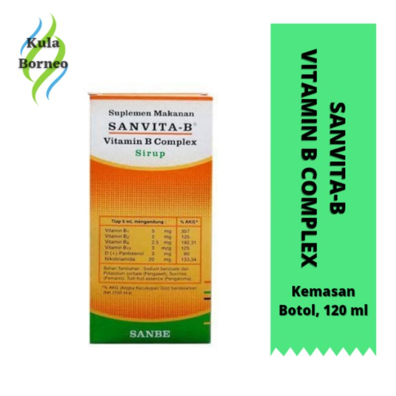 Jual Sanvita-B Sirup 120 Ml | Shopee Indonesia