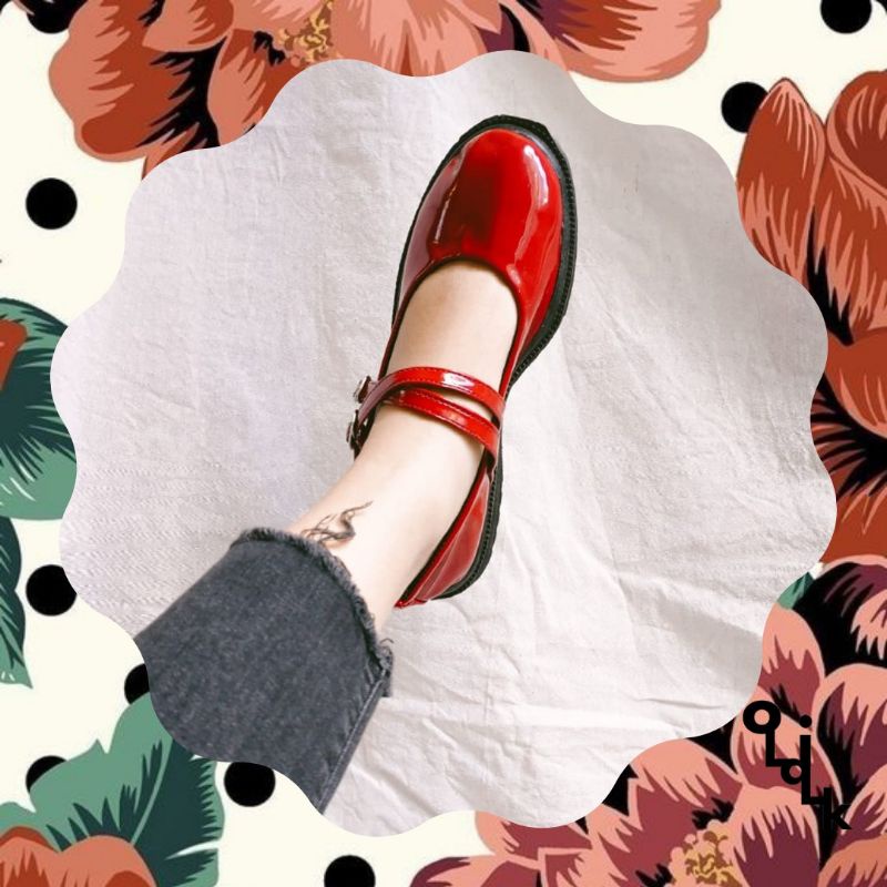 Jual OLDILK - Sepatu Docmart/Slip On Docmart/Platform Shoes/Sepatu ...