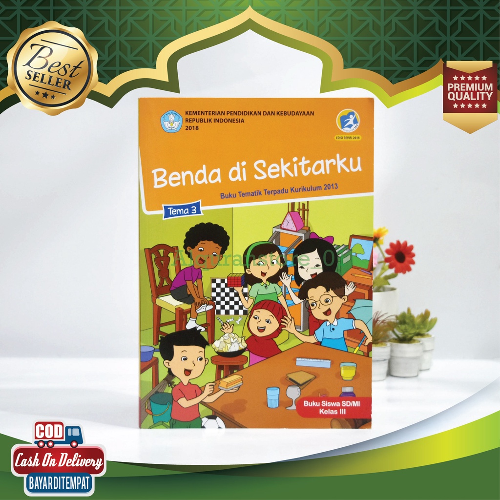 Jual BUKU SISWA Kelas 3 III SD MI Tema 3 BENDA DI SEKITARKU Semester 1 ...