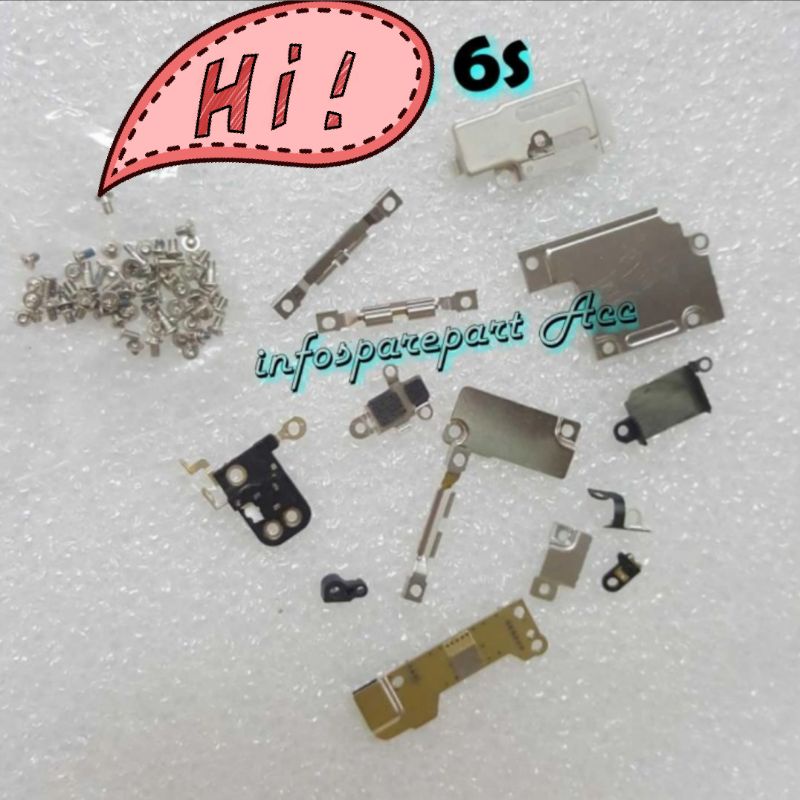 Jual Baut iP 6s plat seng set | Shopee Indonesia